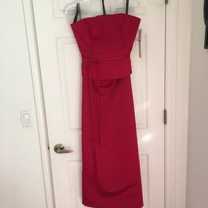 Bridesmaid dress. New never worn European Red